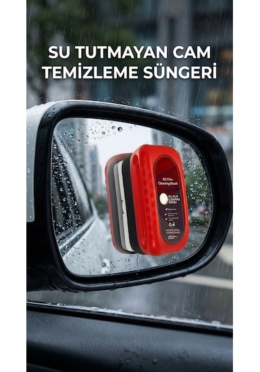 Araç Camı İçin Su Geçirmez Temizleme Süngeri - Pratik Kullanım