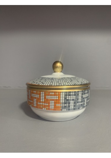 Fermato Porselen Kapaklı Şekerlik Honey Serisi Çok Renkli