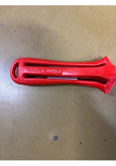 Eğe Sapı Plastik Yuvarlak Eğe İçin Kırmızı Husqvarna