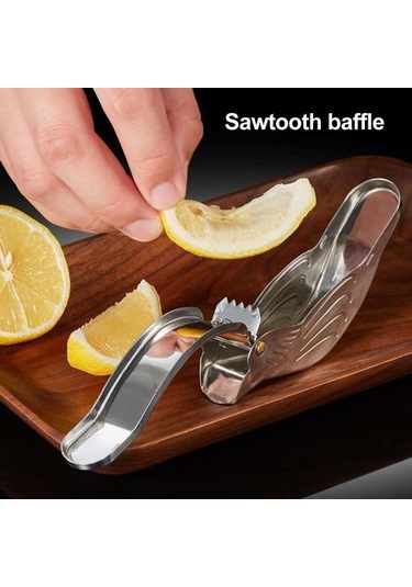 Manuel Limon Sıkacağı Paslanmaz Çelik Kuş Narenciye Misket Limonu Sıkacağı Taşınabilir Meyve Sıkacağı Gümüş