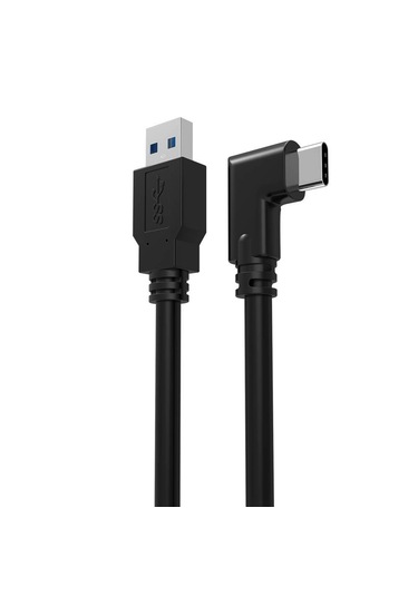5 Metre Vr Bağlantı Kablosu Usb-c Usb-a 90 L Tipi Hızlı Ve Düşük Gecikmeli Data Kablo Vr Gözlük Uyumlu Esnek & Dayanıklı