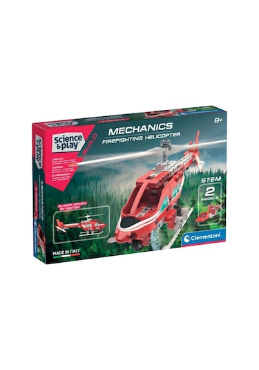 Clementoni Mekanik Laboratuvarı Firefighting Helikopter 75075