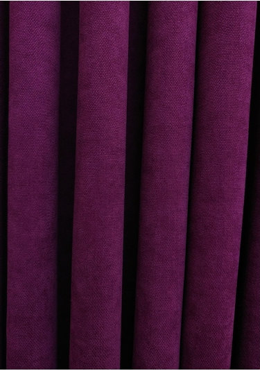 Evdepo Home Vişne Fon Perde Tek Kanat