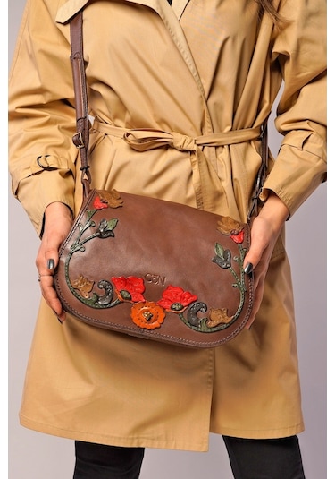 Gön Handmade Deri Postacı Çanta ( Rasa)