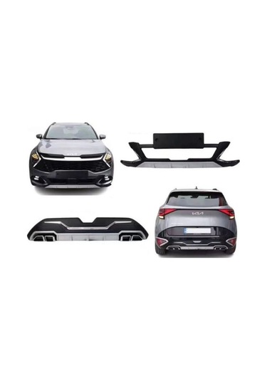 Kia Sportage Ön-arka Tampon Koruması 2021+ Sonrası Uyumlu