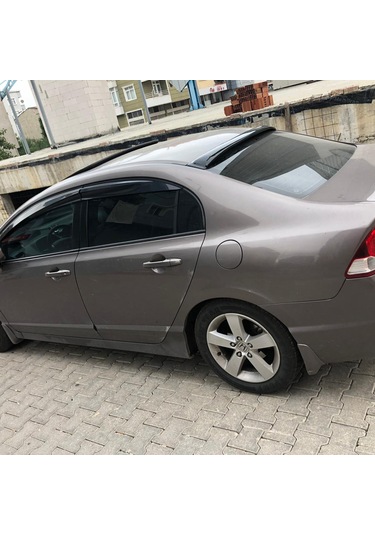 Honda Civic 8 Arka Cam Üstü Spoyler İnce Model Abs 2006-2012