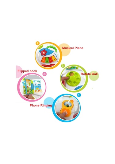 Tcherchi Müzikli Bebek Çocuk Yürüme Yardımcısı