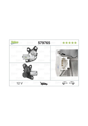 VALEO 579765 SİLECEK MOTORU ARKA PARTNER / BERLINGO