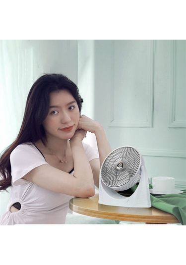 Soulader Ofis Ve Masaüstü Kullanımı İçin Pratik Usb İle Çalışan 3 Kademeli Hız Ayarlı Mini Fan Taşınabilir Ve Hafif