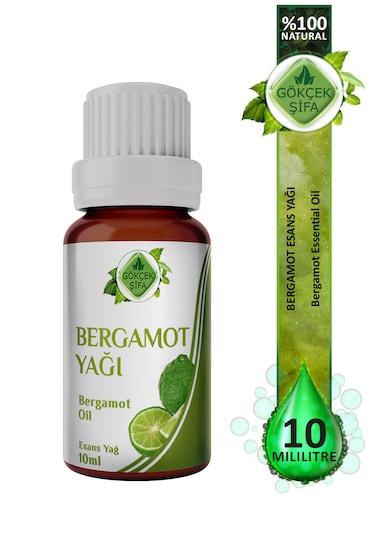 Bergamot Yağı Bergamot Essential Oil 10 Ml.