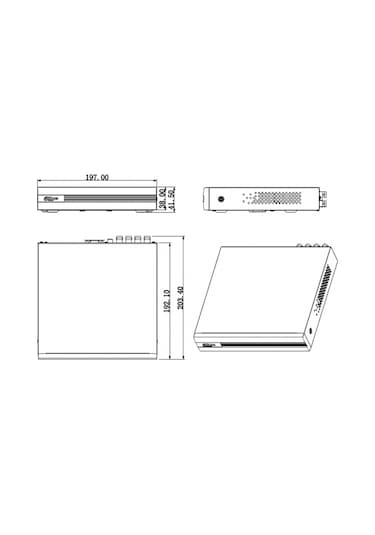 Dahua Xvr1B04