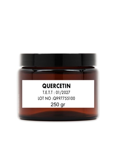 Quercetin Hammadde 250 Gr. Yüksek Saflıkta
