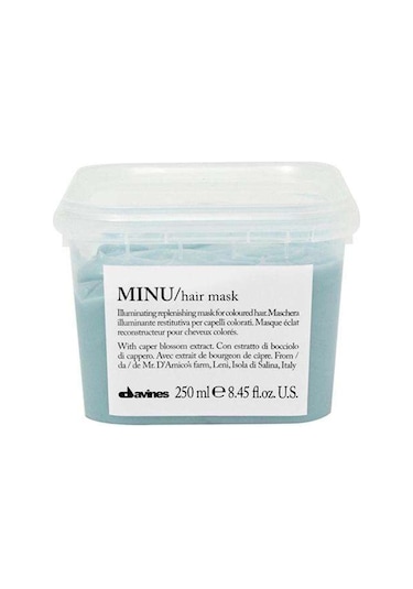 Davines Minu Boyalı Saçlar için Renk Koruyucu Maske 250 ML