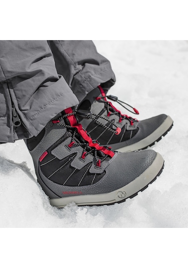 Merrell Snow Bank 4.0 Waterproof Çocuk Outdoor Bot Gri