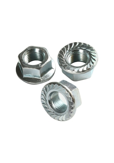 Altıköşe Flanşlı Somun M10 - 10 Adet