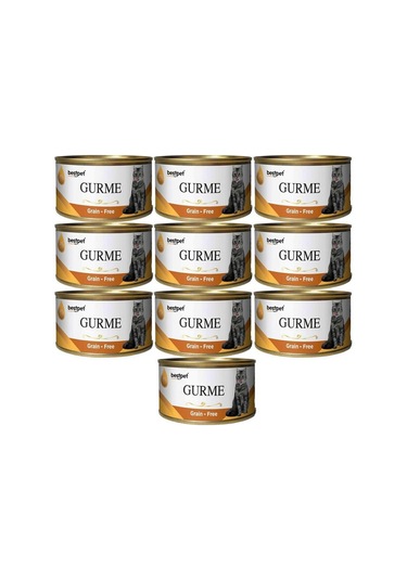 BestPet Gurme Kedi Konservesi Cigerli 10 x 100 G