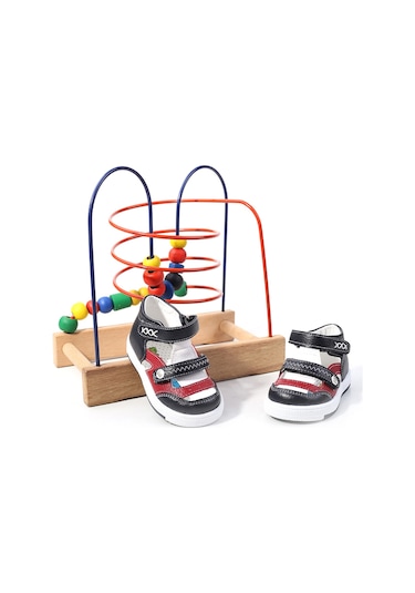 Şirin Bebe 1715 Erkek Bebek Ortopedik İlkadım Ayakkabısı 001