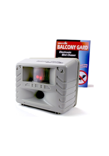 Bird-X Balcony Gard Ultrasonik Kuş Kovucu Cihaz 86 M² Etkili