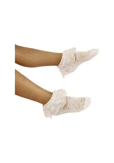 Tüllü Okul Çorabı 2