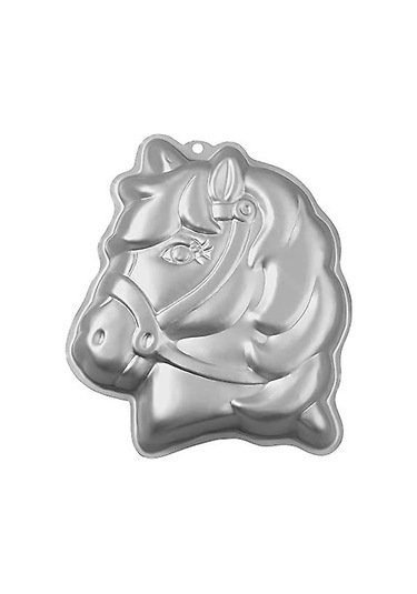 Wilton Horse Kek Kalıbı, Alüminyum, 29,7 X 31,9 X 4,6 Cm Diğer