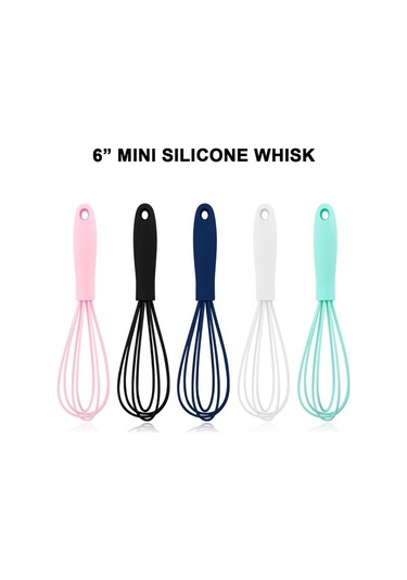 Yasammerkezi Mavi Stil Mutfak Silikon Çırpma Özel Manuel Döner Mikser Kaymaz Temizlemesi Kolay Yumurta Ahşap