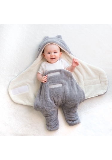 Owlishop Owli Dış Kundak 0-6 Ay Açık Gri