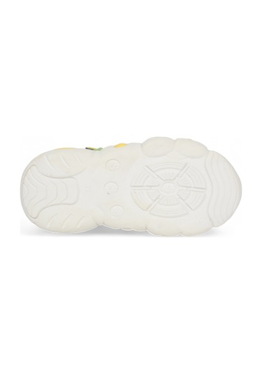 Kidessa 2025 Anatomik Tabanlı Unisex Çocuk Günlük Spor Ayakkabı - Beyaz Mavi