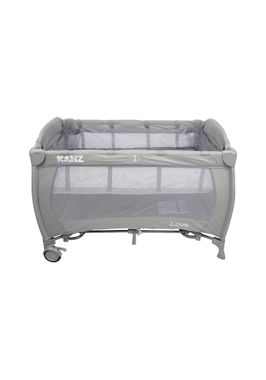 Kanz Love Lüx Arakatlı 70x110 cm Oyun Park Gri