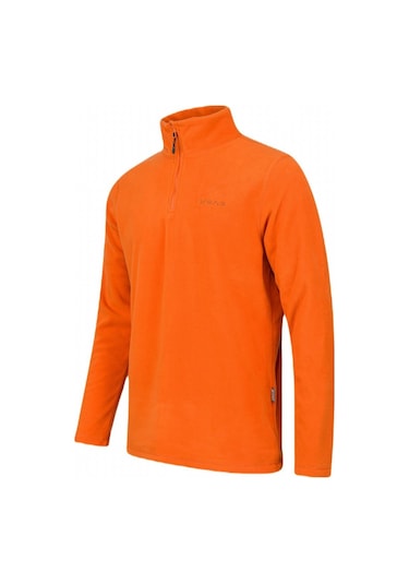 2AS Pinna Yarım Fermuarlı Polar Kadın Sweatshirt Turuncu