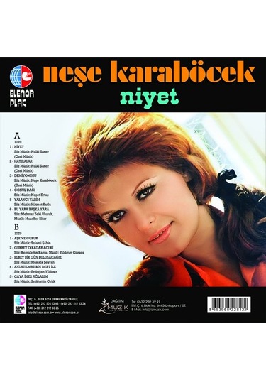 Neşe Karaböcek Niyet - Renkli Plak
