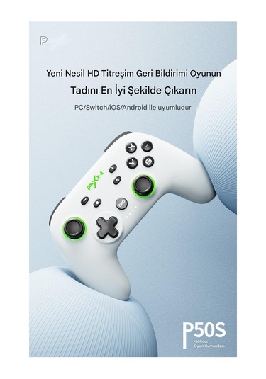 P50s Yeni Nesil Hd Titreşim Geri Bildirimli Jiroskop Nfc Bluetoot