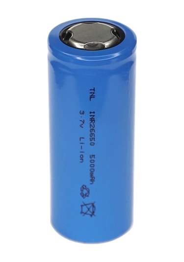 Tnl INR26650 5000 mAh 3.7 V 26650 Li-Ion Şarj Edilebilir Pil