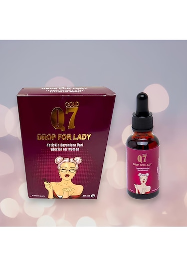 Q7 Gold Kadınlar İçin Bitkisel Takviye Damla30 Ml