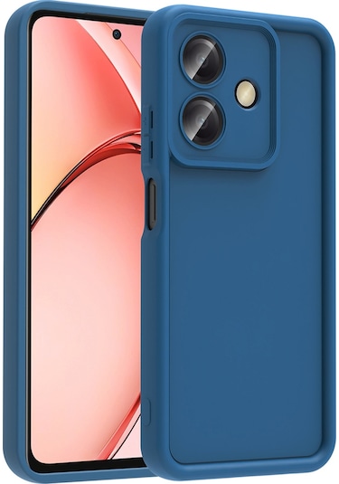 Oppo A3 Kılıf Kamera Korumalı Zore Ananas Kapak Koyu Yeşil