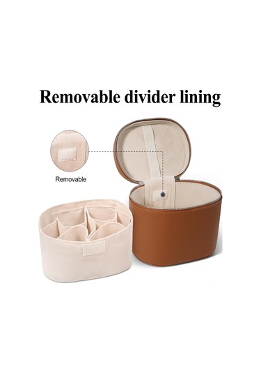 Shineyee Seyahat Makyaj Çantası - Çift Yönlü Fermuarlı, Esnek Bölmeli Ve Ayarlanabilir Cırt Cırtlı Pratik Organizatör