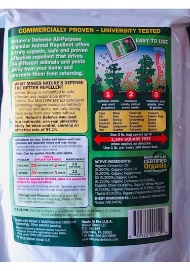 Nature'S Defence Sincap Kovucu Doğal Granül 1.300 Kg