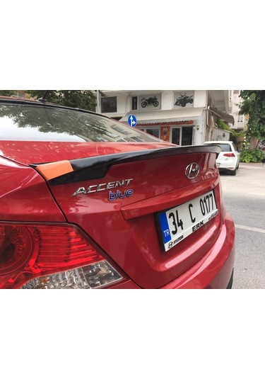 HYUNDAİ ACCENT BLUE BAGAJ ÜSTÜ SPOİLER SPOYLER 2012 - 2020 BOYALI