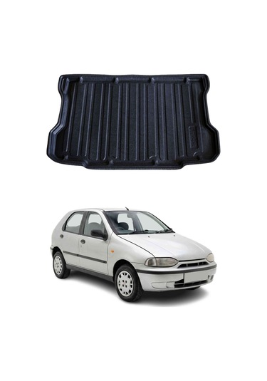 Fiat Palio 1998-2002 Arası Uyumlu Araca Özel Kauçuk Tpe Bagaj Havuzu Siyah
