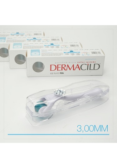 Dermacild Dermaroller 3.00 MM Titanyum İğne Derma Roller