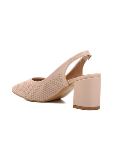 Pierre Cardin Pc-54727 Z Krem Kadın Abiye Ayakkabı Stiletto Krem