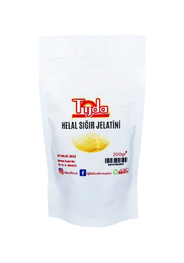 Tijda Toz Sığır Jelatini 200 G