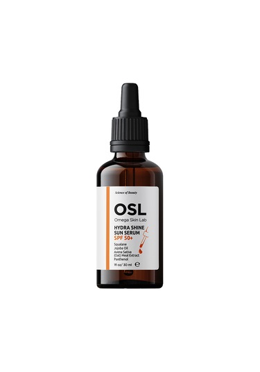 OSL Omega Skin Lab Hydra Shine Sun Nemlendirici Güneş Koruyucu Serum SPF50 30 ML