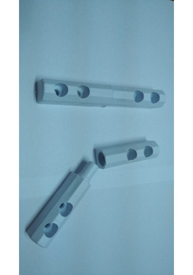 17 25 Sineklik Menteşesi Beyaz 10 Adet