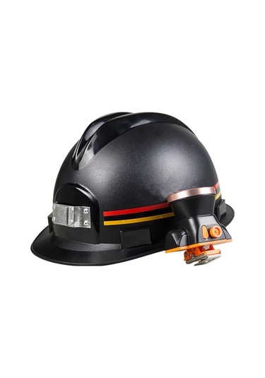 Novahub Madencilik Güvenlik Kaskı Abs, Led Farlı, Anti-statik, Alev Geciktirici, Inşaat Ve Madencilik İçin