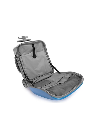 Heybee Luggages Heybee Sevimli Canavar Oturulabilir Mavi Çocuk Valiz Diğer