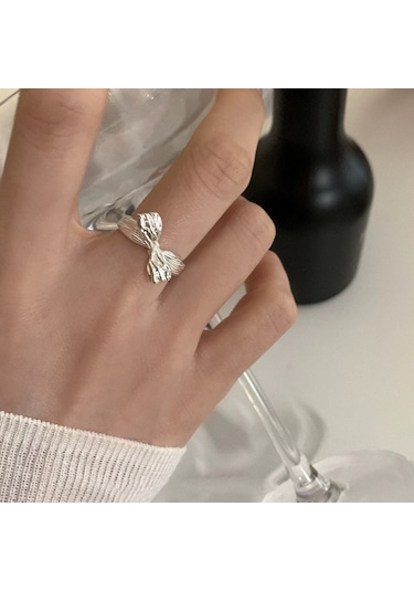 Kadınlar İçin Özel Olarak Tasarlanmış Benzersiz Düz Bantlı Yüzük No.34 Çok Renkli