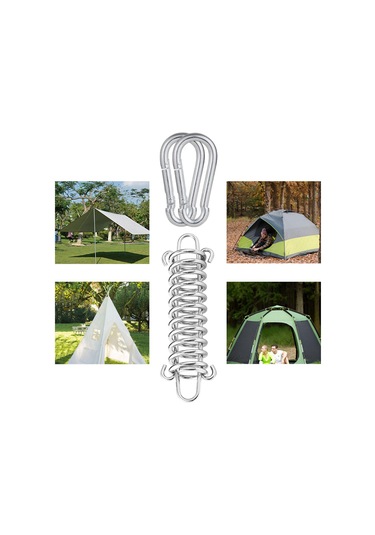 Suntek Çadır Bahar Tokaları Balıkçılık Için Karabina-ile Karabina İle Çok Renkli