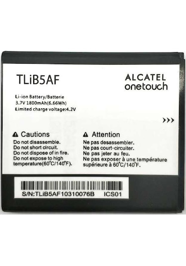 Alcatel Turkcell Wın Mw40V Batarya Pil Tlib5Af