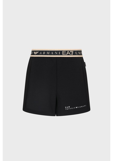 Ea7 Bayan Short 7w000280 Af12501 Uc001 Siyah Siyah