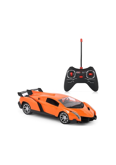 Galtoys 1:16 Ölçekli Uzaktan Kumandalı Turuncu Lamborghini